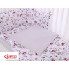 Bedding set for Baby Bed 2-pcs - swallows pink