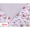 Bedding set for Baby Bed 2-pcs - swallows pink