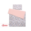 Bedding set for Baby Bed 2-pcs -Swans gray