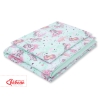Bedding set for Baby Bed 2-pcs- unicorn mint