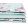 Bedding set for Baby Bed 2-pcs- unicorn mint