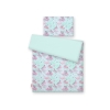 Bedding set for Baby Bed 2-pcs- unicorn mint