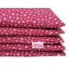 Bedding set for Baby Bed 2-pcs- wine red stars