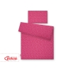 Bedding set for Baby Bed 2-pcs- wine red stars