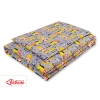 Bedding set for Baby Bed 2-pcs - yellow excavators
