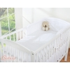 Bedding set for Baby Cot 3-pcs- Hanging Hearts white