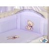 Bedding set for Baby Cot 3-pcs- Teddy Bear with bow lilac