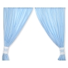 Blue Curtains for baby room- Little Prince/Princess