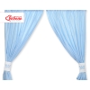 Blue Curtains for baby room- Little Prince/Princess