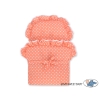 Blue Wicker Stroller Doll pram -761