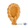 Braided babynest Knot Bumper & Mattress 2 in 1 - honey yellow