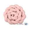 Braided bumper XXL - pastel pink