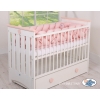 Braided bumper XXL - pastel pink