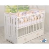 Knot Crib Braided Bumper XXL Pillow- white-gray-beige