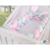 Braided cot bumper extra large