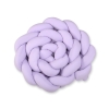Braided Cushion Extra Long Knot bumper 3,6m XXL Pillow- lilac