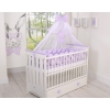 Braided Cushion Extra Long Knot bumper 3,6m XXL Pillow- lilac