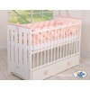 Braided Cushion Extra Long Knot bumper XXL Pillow- powder pink
