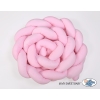 Braided Cot Bumper Pink 3.6m