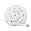 BraidedKnot bumper XXL Pillow- white