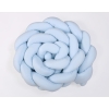 Knotted bumper 360cm XXL Pillow- blue