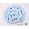 Knotted bumper 360cm XXL Pillow- blue