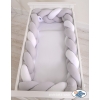 Extra thick knot bumper for baby cot