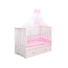 Braided Knotted bumper- pink
