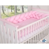 Braided Knotted bumper- pink