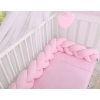 Braided Knotted bumper- pink