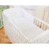 Cot Bedding set 3pcs- Little Prince/Princess white