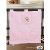 Cot tidy- Good night pink