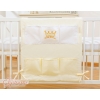 Cot tidy- Little Prince/Princess cream
