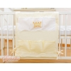 Cot tidy- Little Prince/Princess cream