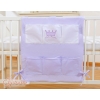 Cot tidy- Little Prince/Princess lilac