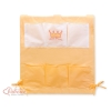 Cot tidy- Little Prince/Princess peach