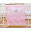 Cot tidy- Little Prince/Princess pink