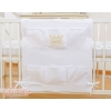 Cot tidy- Little Prince/Princess white