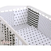 Cotbed Bedding set 8-pcs - Set 14