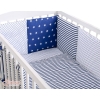 Cotbed Bedding set 8-pcs - Set 16