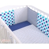 Cotbed Bedding set 8-pcs - Set 26