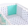 Cotbed Bedding set 8-pcs - Set 50