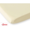 Cotton Baby Cot Sheet 140x70cm cream