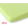Cotton Baby Cot Sheet 140x70cm green