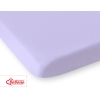 Cotton Baby Cot Sheet 140x70cm lila