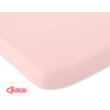 Cotton Baby Cot Sheet 140x70cm powder pink