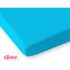 Cotton Baby Cot Sheet 140x70cm turquoise