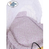 Cover set 4 pcs for Moses Basket/ Wicker crib Jasmine no. 2100-913 or 72100-913