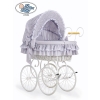 Cover set 4 pcs for Moses Basket/ Wicker crib Victoria no. 2100-370 or 72100-370