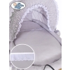 Cover set 4 pcs for Moses Basket/ Wicker crib Victoria no. 2100-370 or 72100-370